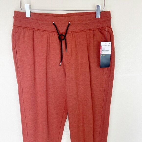 Z By Zella Orange Drawstring Jogger Sweatpants Small - Picture 6 of 8